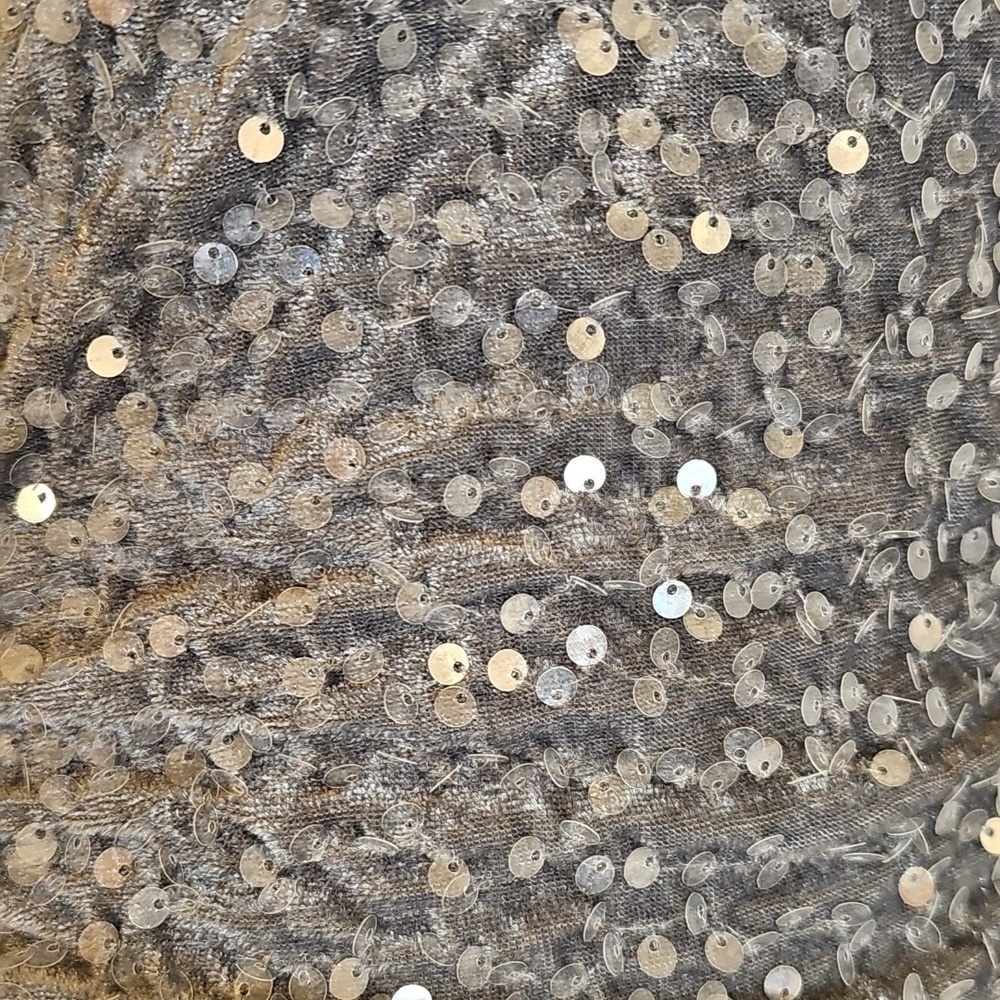 Edikted Siena Sequin Strapless Minidress Size Medium - Picture 3 of 10